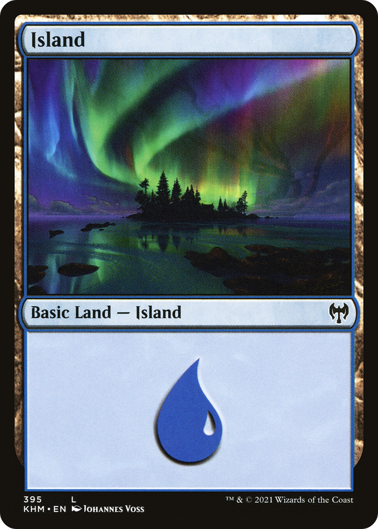 Island (395) [Kaldheim] - Deck Out Gaming