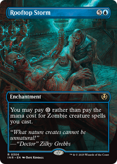 Rooftop Storm (Borderless) (306) [Innistrad Remastered] - Deck Out Gaming