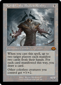 Kozilek, the Broken Reality (Retro Frame) (386) [Modern Horizons 3] foil - Deck Out Gaming