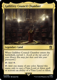 Gallifrey Council Chamber (Surge Foil) (793) [Doctor Who] foil - Deck Out Gaming