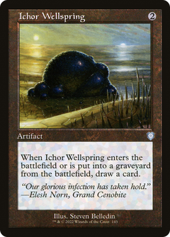Ichor Wellspring (Retro Frame) (143) [Commander: The Brothers' War] - Deck Out Gaming