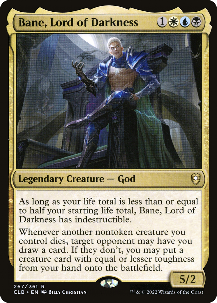 Bane, Lord of Darkness (267) [Commander Legends: Battle for Baldur's Gate] foil - Deck Out Gaming