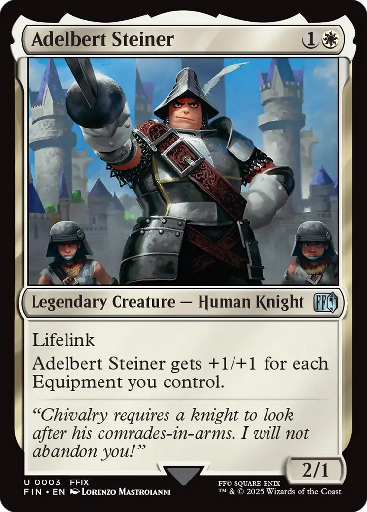 Adelbert Steiner (3) [FINAL FANTASY] - Deck Out Gaming