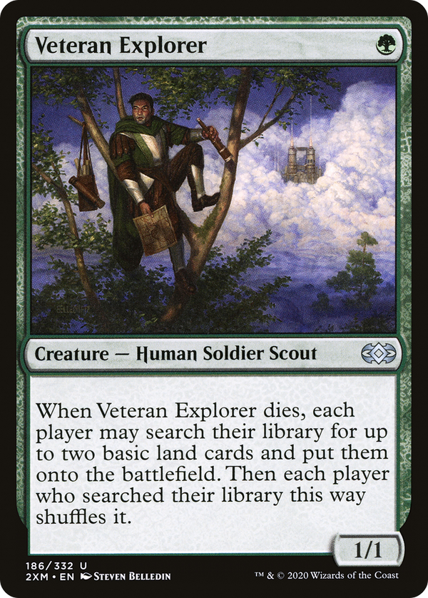 Veteran Explorer (186) [Double Masters] - Deck Out Gaming