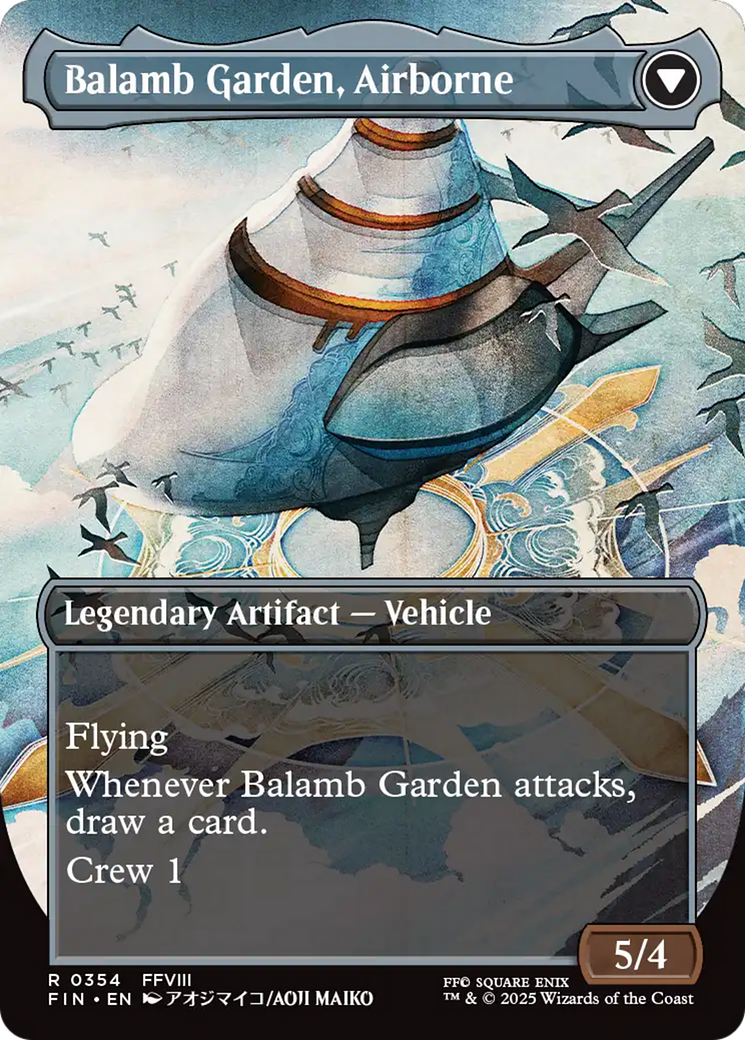 Balamb Garden, SeeD Academy // Balamb Garden, Airborne (354) [FINAL FANTASY] - Deck Out Gaming