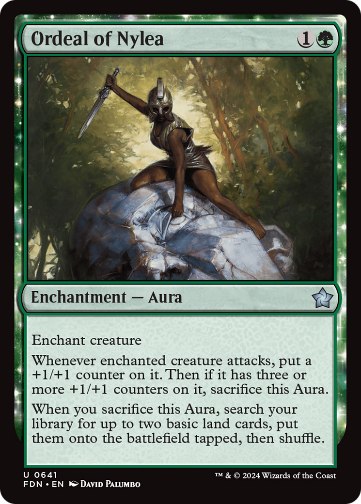Ordeal of Nylea (641) [Foundations] - Deck Out Gaming