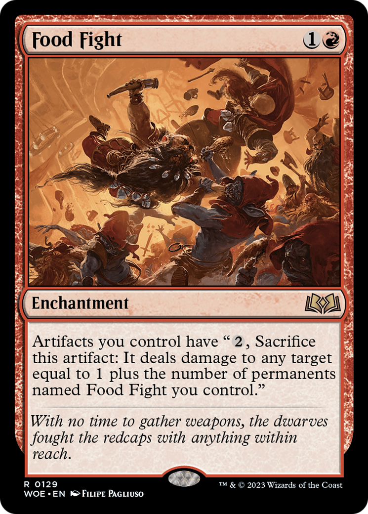 Food Fight (129) [Wilds of Eldraine] - Deck Out Gaming