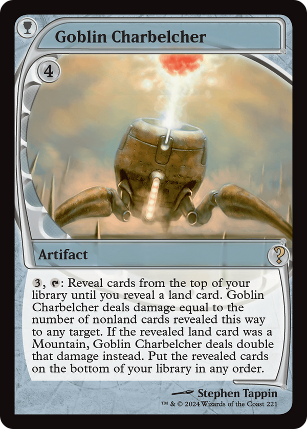 Goblin Charbelcher (Future Sight) (221) [Mystery Booster 2] foil - Deck Out Gaming