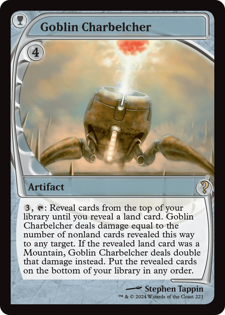 Goblin Charbelcher (Future Sight) (221) [Mystery Booster 2] - Deck Out Gaming