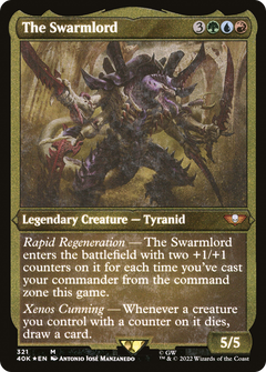 The Swarmlord (321) [Warhammer 40,000 Commander] etched - Deck Out Gaming