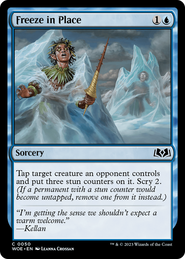 Freeze in Place (50) [Wilds of Eldraine] - Deck Out Gaming