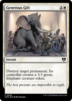 Generous Gift (26) [Commander Masters] - Deck Out Gaming