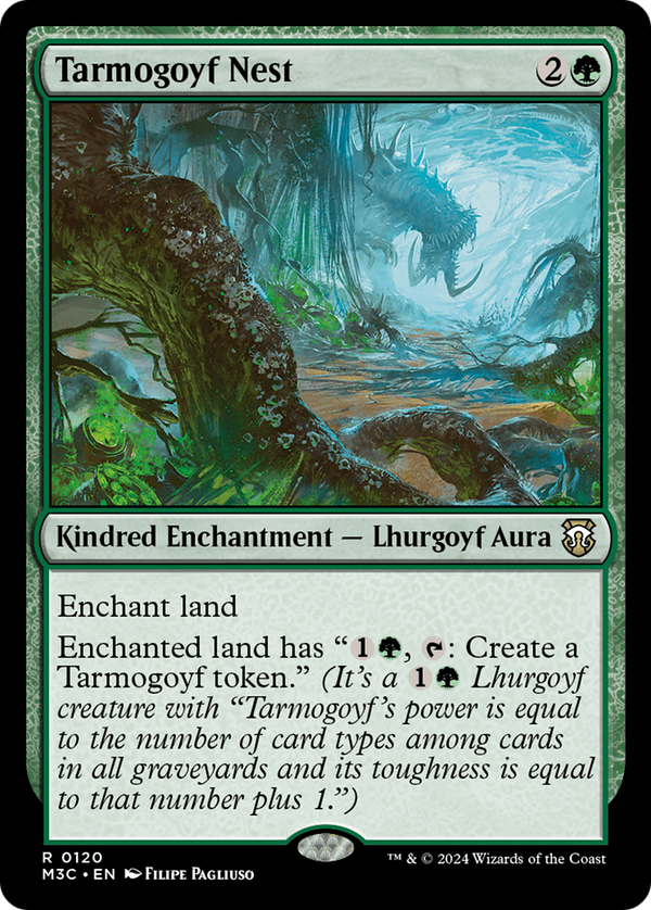 Tarmogoyf Nest (120) [Modern Horizons 3 Commander] - Deck Out Gaming