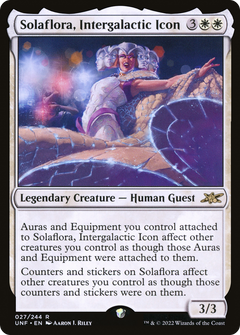 Solaflora, Intergalactic Icon (27) [Unfinity] - Deck Out Gaming