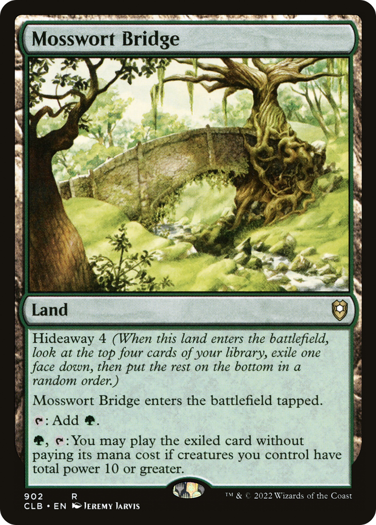 Mosswort Bridge (902) [Commander Legends: Battle for Baldur's Gate] - Deck Out Gaming