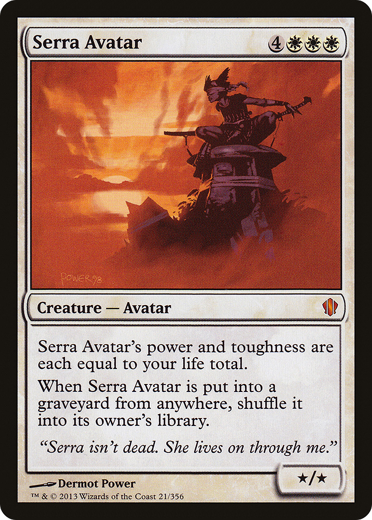 Serra Avatar (21) [Commander 2013] - Deck Out Gaming