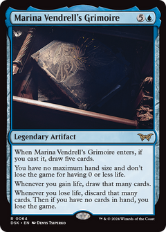 Marina Vendrell's Grimoire (64) [Duskmourn: House of Horror] foil - Deck Out Gaming