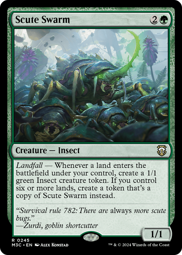 Scute Swarm (245) [Modern Horizons 3 Commander] - Deck Out Gaming