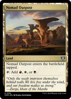 Nomad Outpost (1016) [Commander Masters] - Deck Out Gaming