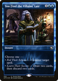 You Find the Villains' Lair (399) [Promo Pack: Adventures in the Forgotten Realms] foil - Deck Out Gaming