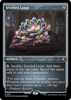 Jeweled Lotus (611) [Commander Masters] etched - Deck Out Gaming