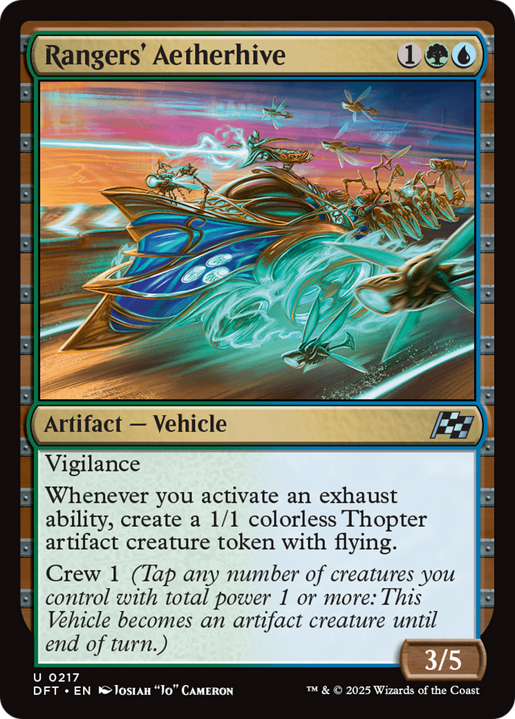 Rangers' Aetherhive (217) [Aetherdrift] foil - Deck Out Gaming