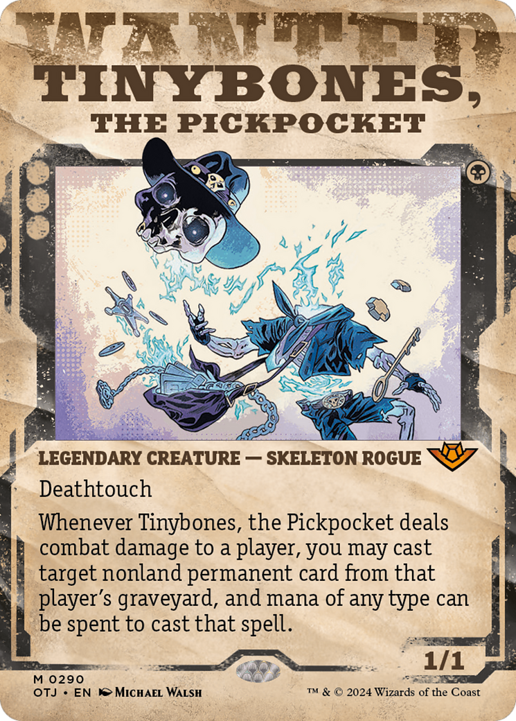 Tinybones, the Pickpocket (Showcase) (290) [Outlaws of Thunder Junction] foil - Deck Out Gaming