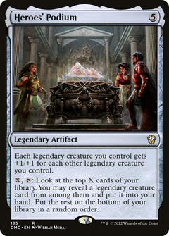 Heroes' Podium (185) [Commander: Dominaria United] - Deck Out Gaming