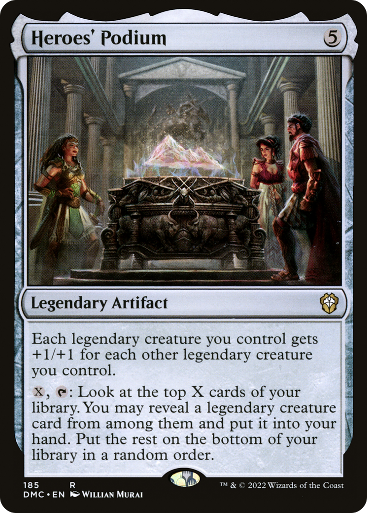 Heroes' Podium (185) [Commander: Dominaria United] - Deck Out Gaming