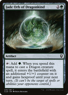 Jade Orb of Dragonkind (236) [Commander Legends: Battle for Baldur's Gate] foil - Deck Out Gaming