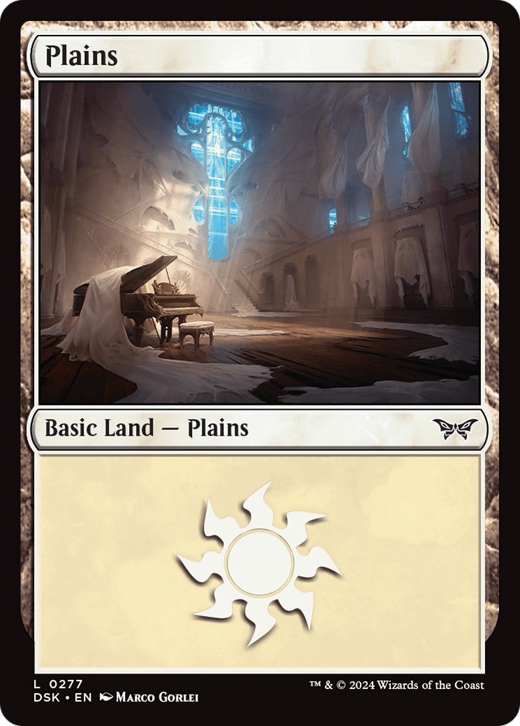 Plains (0277) (277) [Duskmourn: House of Horror] - Deck Out Gaming