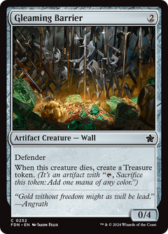 Gleaming Barrier (252) [Foundations] - Deck Out Gaming