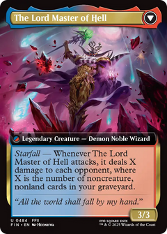 The Emperor of Palamecia // The Lord Master of Hell (484) [FINAL FANTASY] foil - Deck Out Gaming