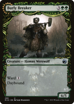 Burly Breaker // Dire-Strain Demolisher (299) [Innistrad: Midnight Hunt] foil - Deck Out Gaming