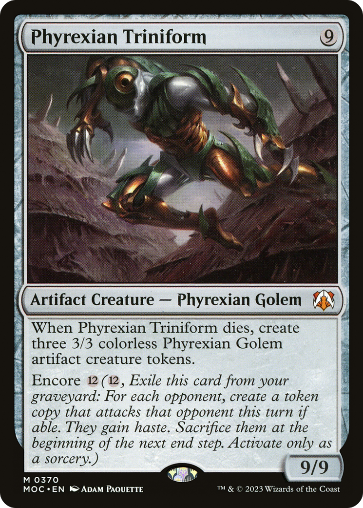 Phyrexian Triniform (370) [March of the Machine Commander] - Deck Out Gaming