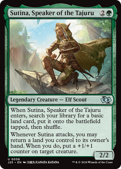 Sutina, Speaker of the Tajuru (Anime) (56) [Foundations Jumpstart] - Deck Out Gaming