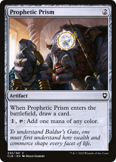 Prophetic Prism (335) [Commander Legends: Battle for Baldur's Gate] foil - Deck Out Gaming