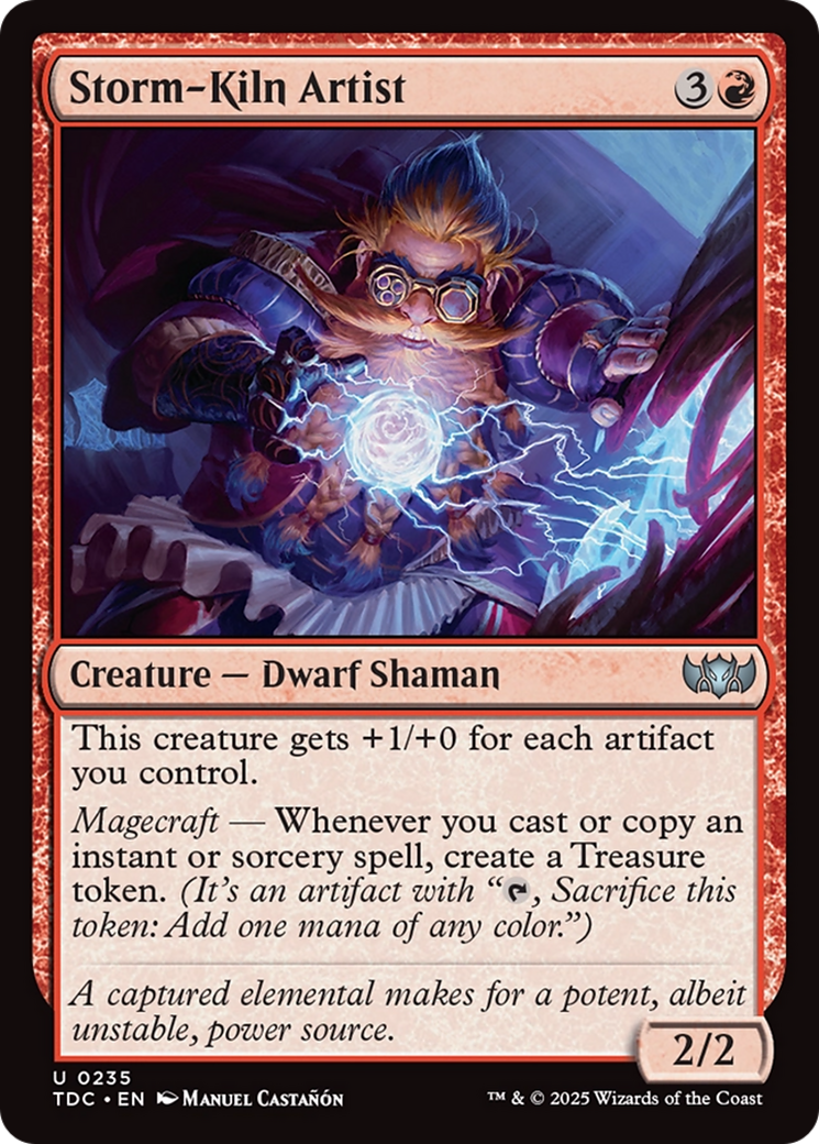 Storm-Kiln Artist (235) [Commander: Tarkir: Dragonstorm] - Deck Out Gaming