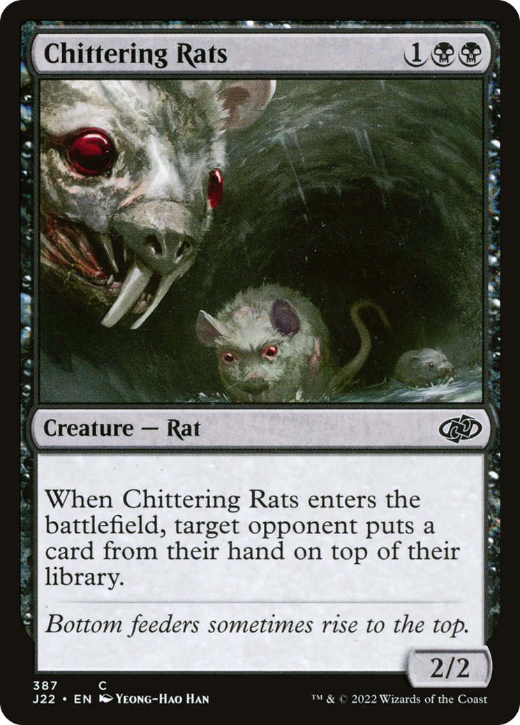 Chittering Rats (387) [Jumpstart 2022] - Deck Out Gaming