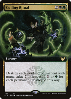 Culling Ritual (Extended Art) (337) [Strixhaven: School of Mages] - Deck Out Gaming