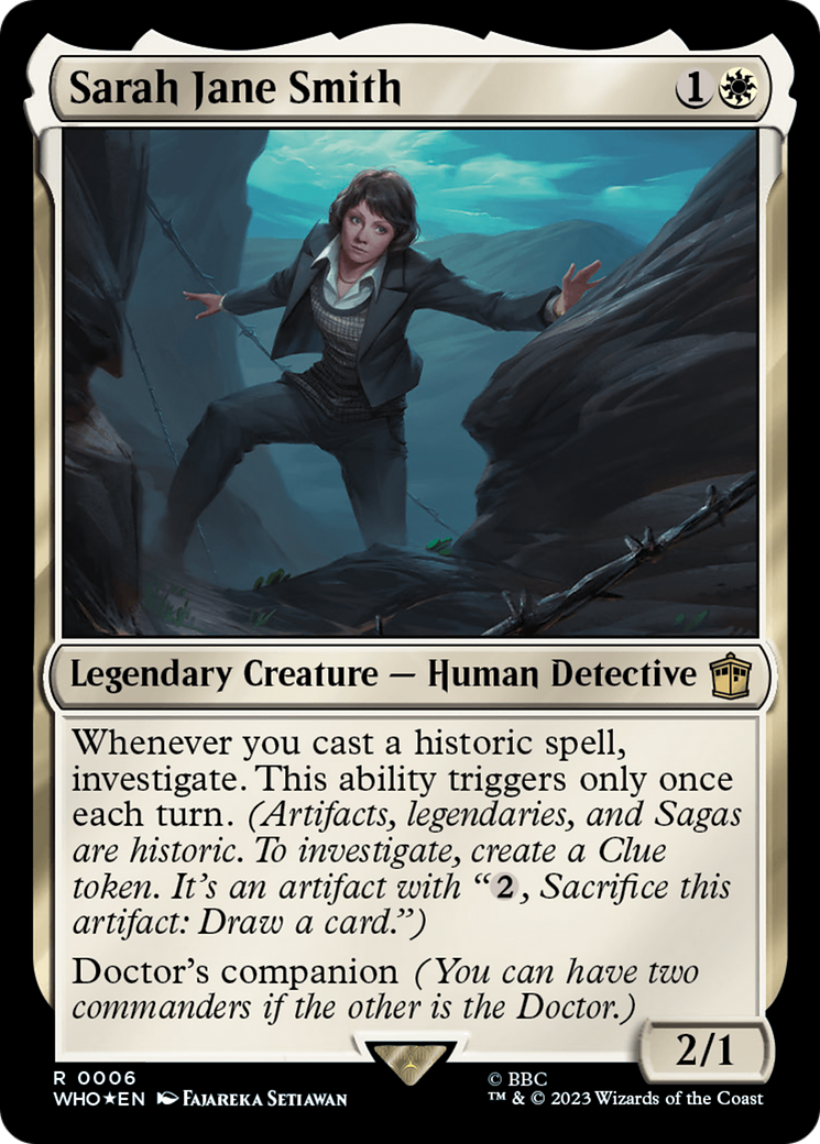 Sarah Jane Smith (6) [Doctor Who] foil - Deck Out Gaming