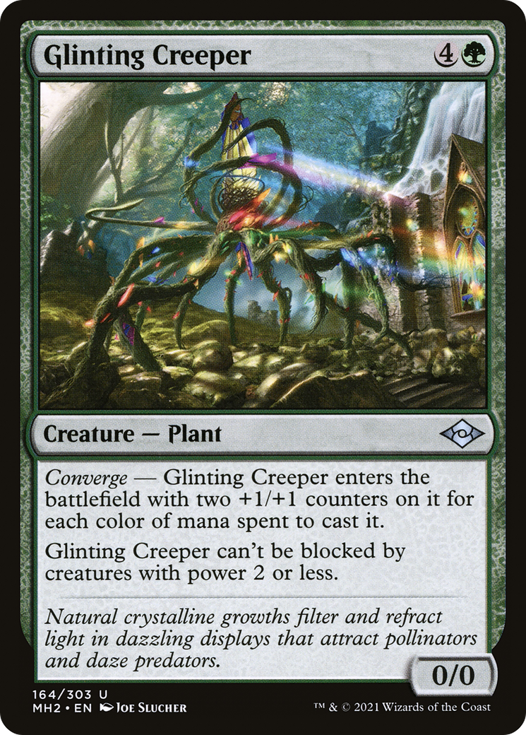 Glinting Creeper (164) [Modern Horizons 2] foil - Deck Out Gaming