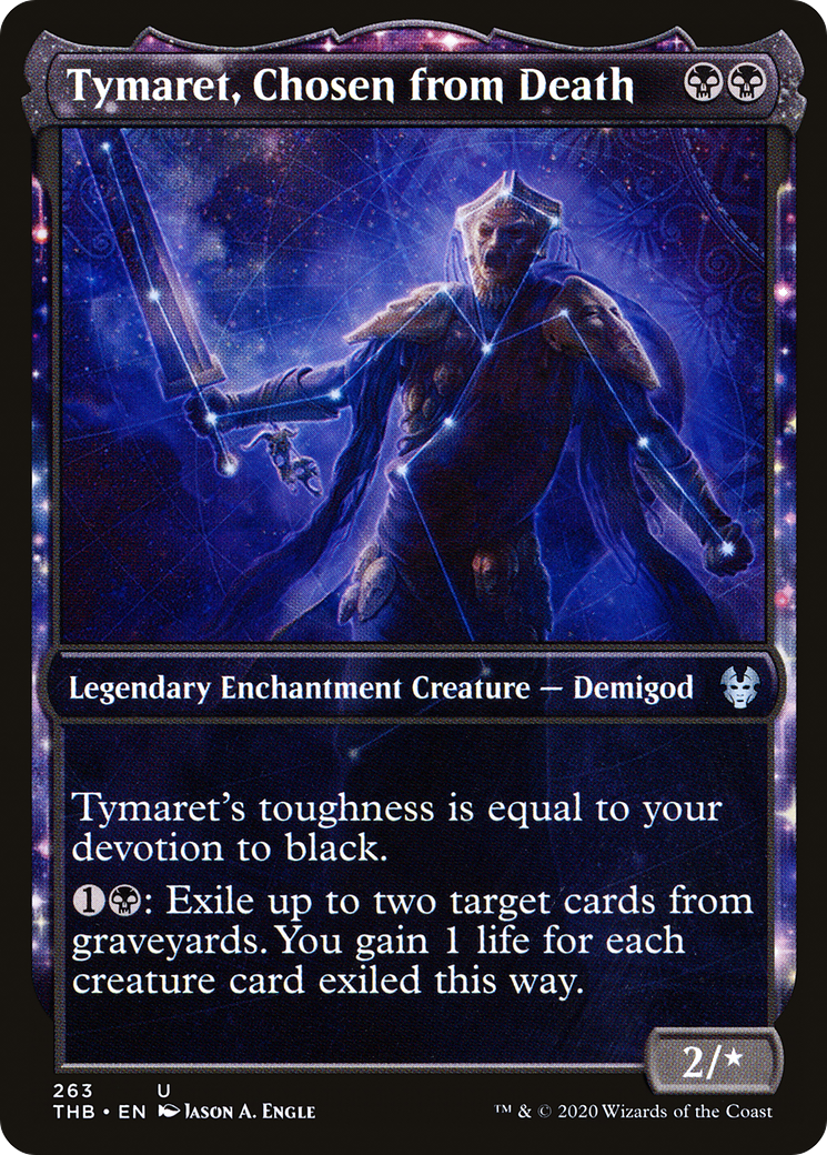Tymaret, Chosen from Death (Showcase) (263) [Theros Beyond Death] foil - Deck Out Gaming