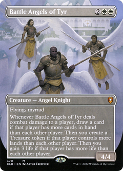 Battle Angels of Tyr (Borderless) (370) [Commander Legends: Battle for Baldur's Gate] - Deck Out Gaming