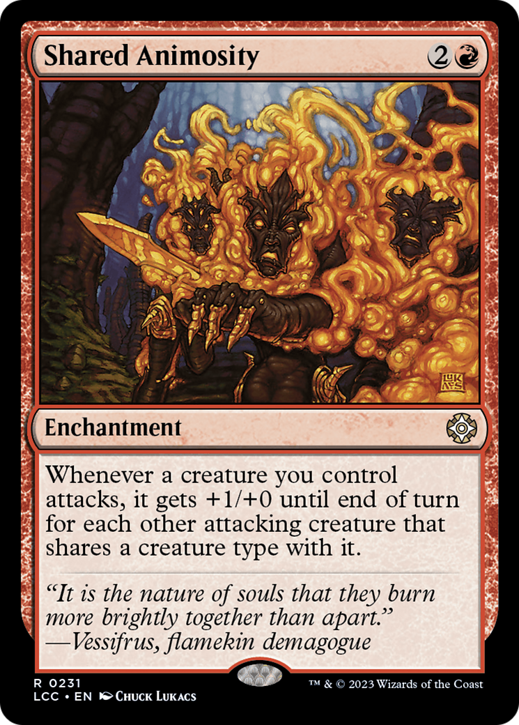Shared Animosity (231) [The Lost Caverns of Ixalan Commander] - Deck Out Gaming