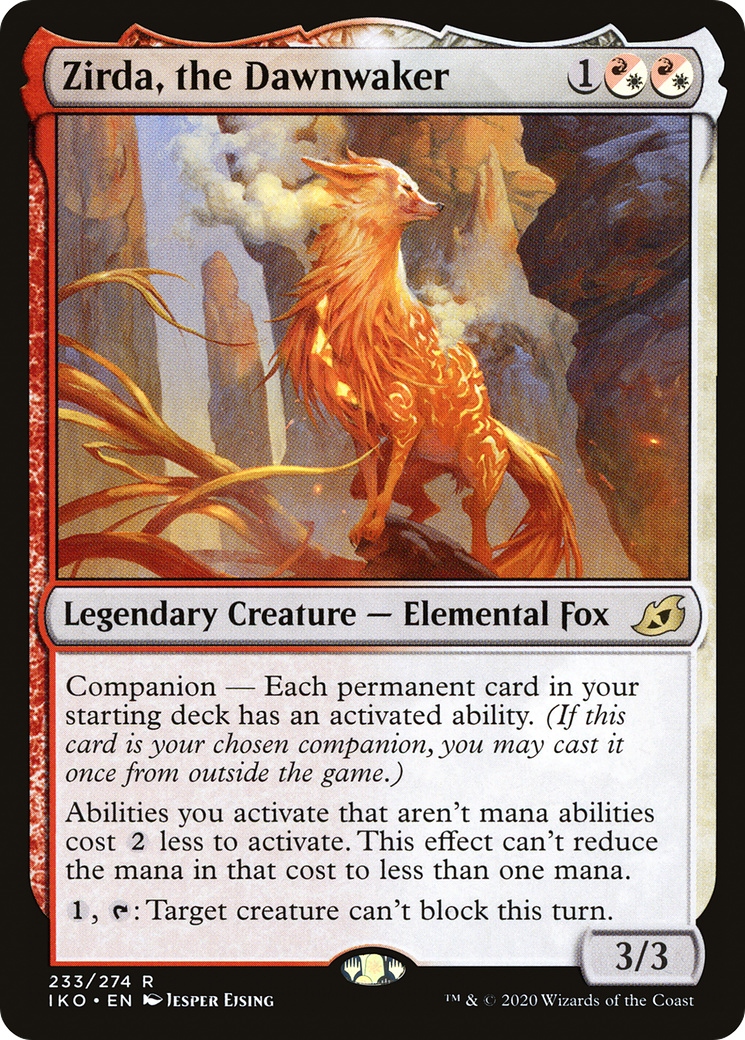 Zirda, the Dawnwaker (233) [Ikoria: Lair of Behemoths] foil - Deck Out Gaming