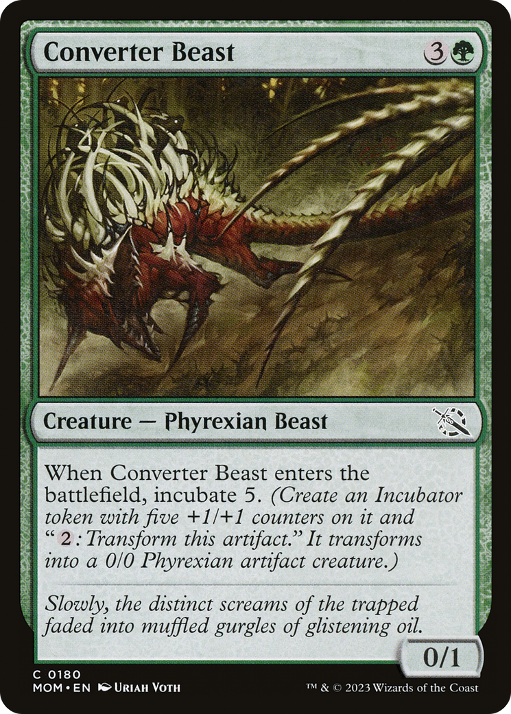 Converter Beast (180) [March of the Machine] foil - Deck Out Gaming