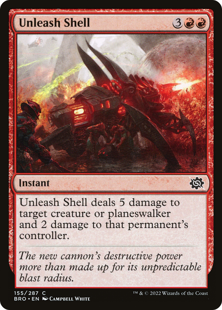 Unleash Shell (155) [The Brothers' War] - Deck Out Gaming