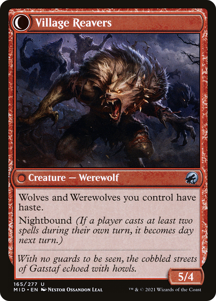 Village Watch // Village Reavers (165) [Innistrad: Midnight Hunt] foil - Deck Out Gaming