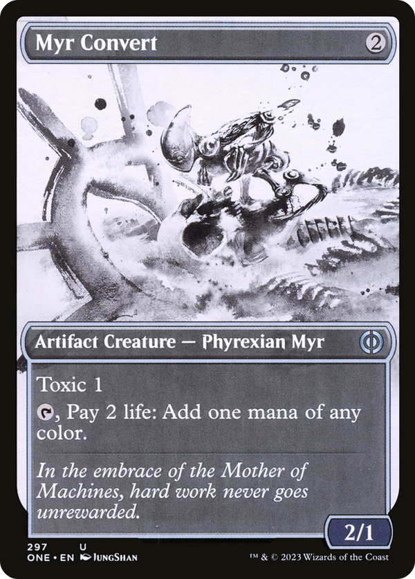 Myr Convert (Showcase) (297) [Phyrexia: All Will Be One] - Deck Out Gaming